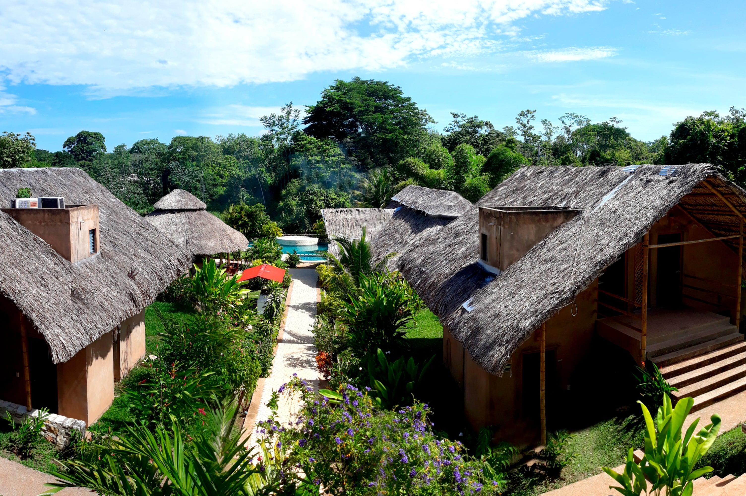 Axkan Palenque, Shows En Vivo & Gastronomia Mar Y Tierra & Travel Agency Zewnętrze zdjęcie