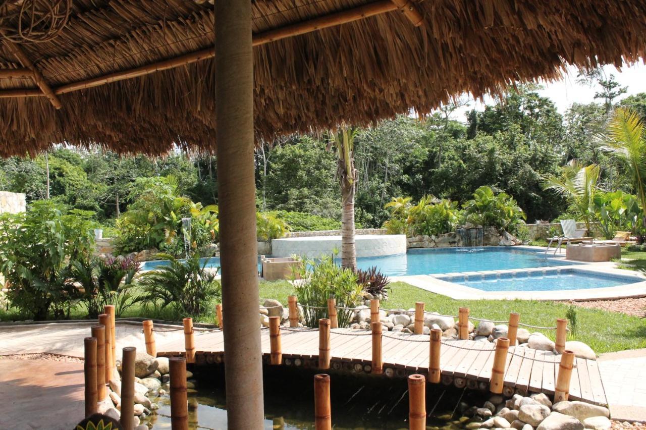 Axkan Palenque, Shows En Vivo & Gastronomia Mar Y Tierra & Travel Agency Zewnętrze zdjęcie